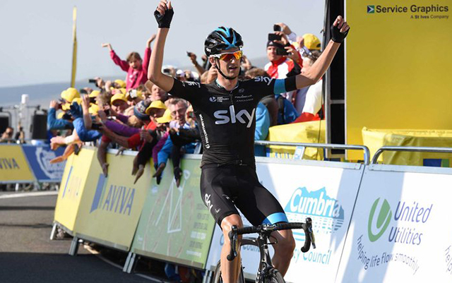 Wouter Poels wins Britain Tour stage 5